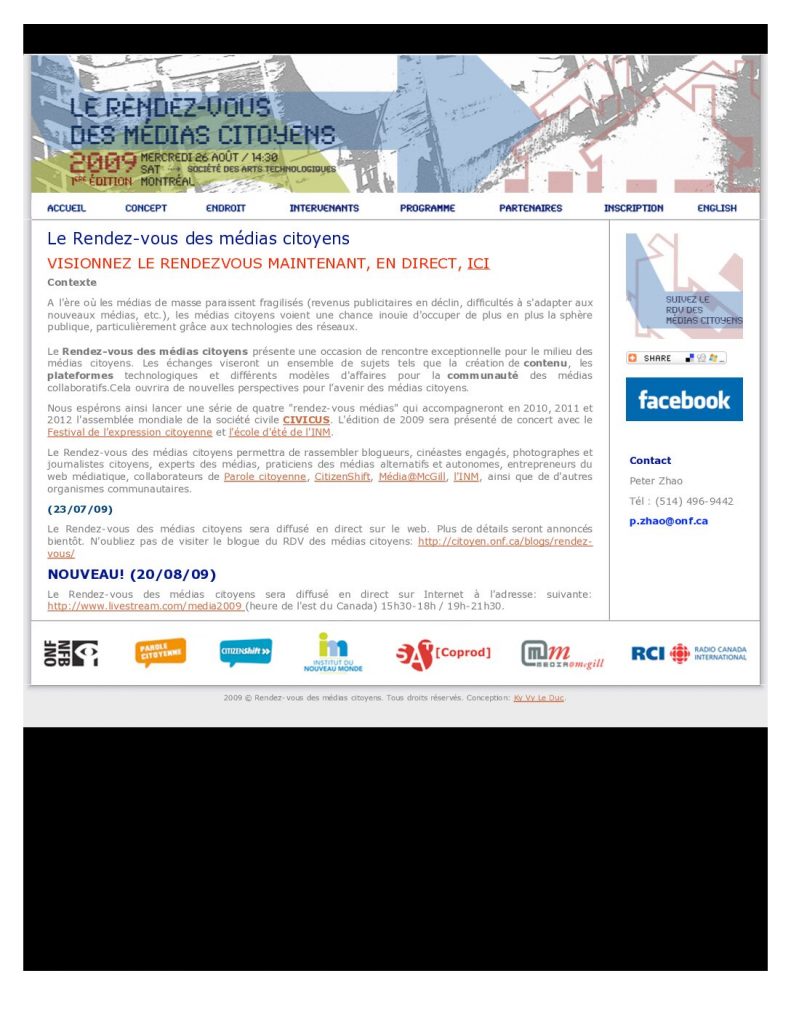 Vignette du document PDF « Homepage | Rendez-vous des médias citoyens »