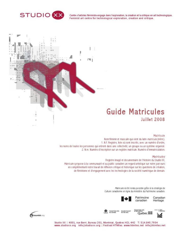 Vignette du document PDF « Guide Matricules »