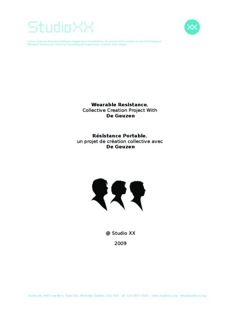 Vignette du document PDF « Dossier de presse | Résistance portable »