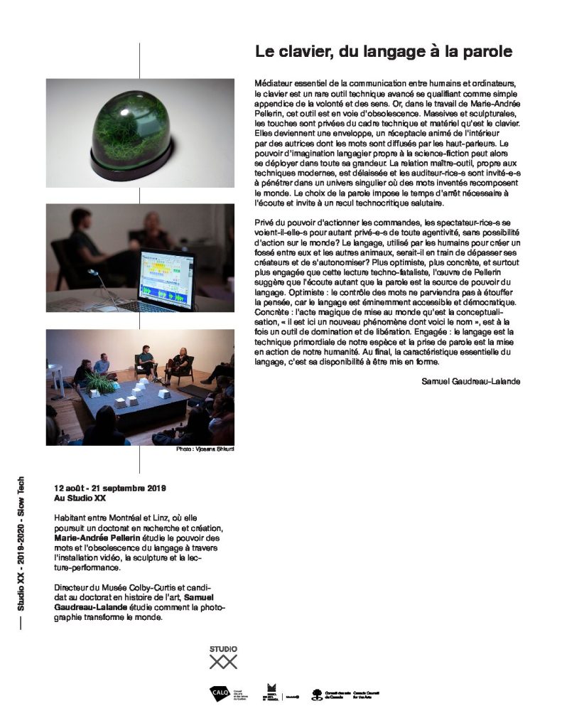 Vignette du document PDF « The Keyboard, from Language to Speech | Samuel Gaudreau-Lalande »