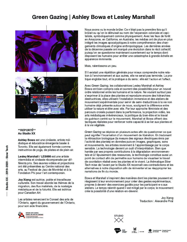 Vignette du document PDF « Green Gazing | Ashley Bowa et Lesley Marshall »