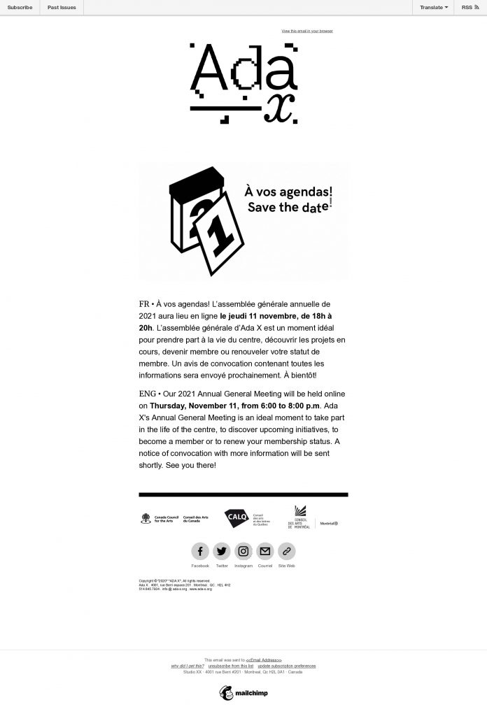 Vignette du document PDF « Newsletter | October 11th 2021 »