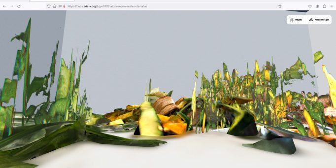 «Nature morte... restes de table» par Katherine Melançon